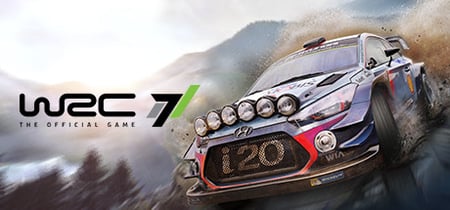 WRC 7 FIA World Rally Championship banner