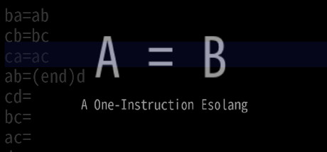 A=B banner