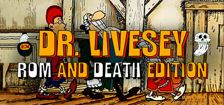 DR LIVESEY ROM AND DEATH EDITION banner