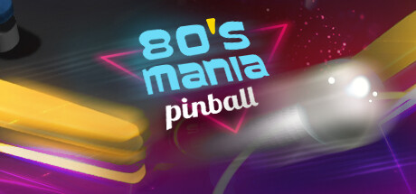 80's Mania Pinball banner