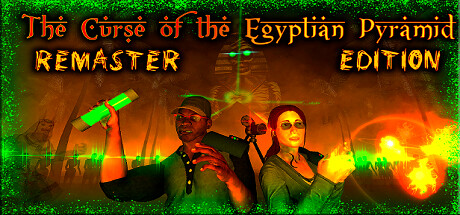 The Curse of the Egyptian Pyramid "Remaster Edition" banner