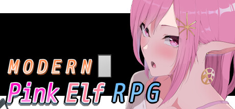 Modern Pink Elf RPG banner