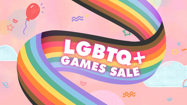 LGBTQ+ Games Steam Sale Banner (2019)
