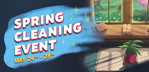 Spring Cleaning Steam Sale Banner (2018)