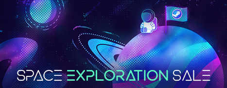 Space Exploration Steam Sale Banner (2019)
