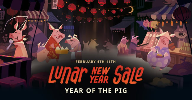 Lunar New Year Steam Sale Banner (2019)