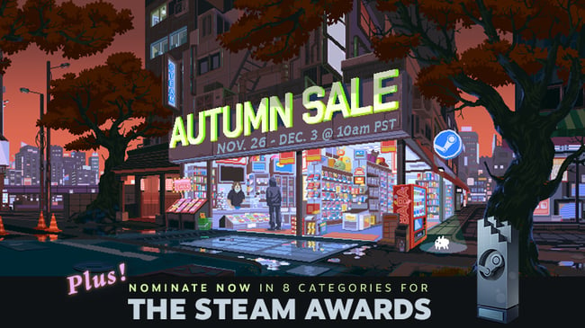 Autumn Steam Sale Banner (2019)