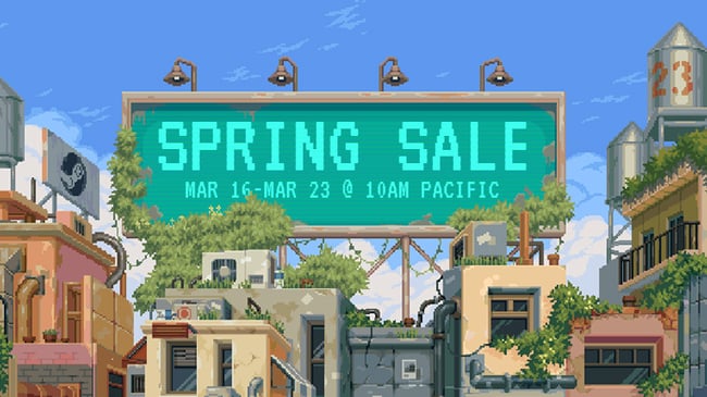 Spring Steam Sale Banner (2023)