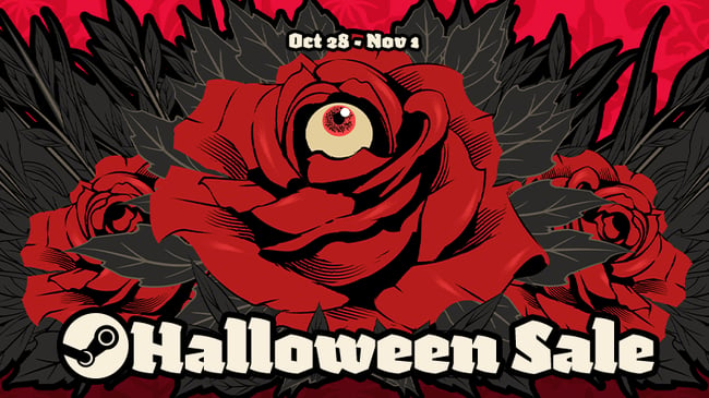 Halloween Steam Sale Banner (2021)