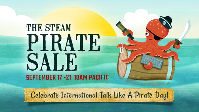 Pirate Steam Sale Banner (2020)
