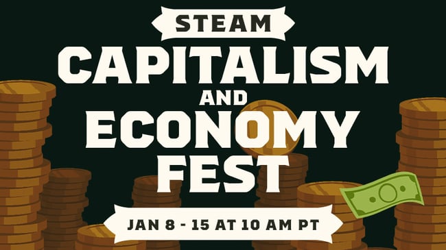 Capitalism & Economy Fest Steam Sale Banner (2024)
