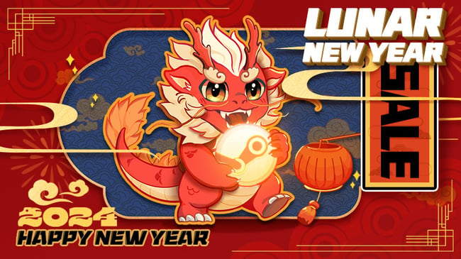 Lunar New Year Steam Sale Banner (2024)