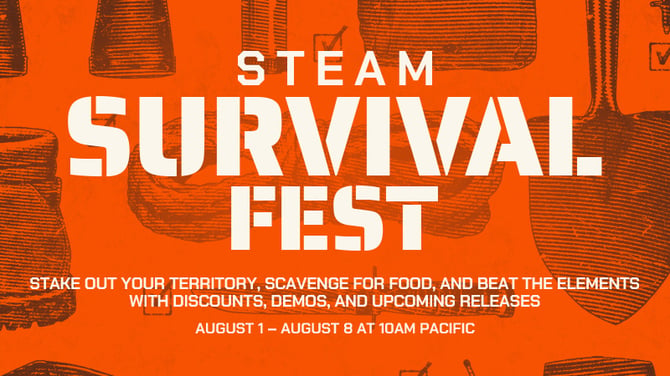 Survival Fest Steam Sale Banner (2022)