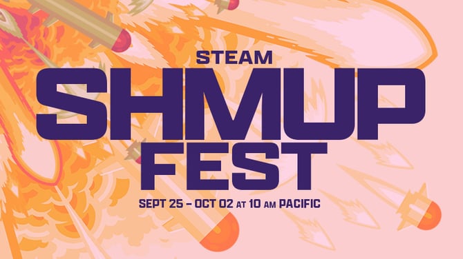 SHMUP Fest Steam Sale Banner (2023)